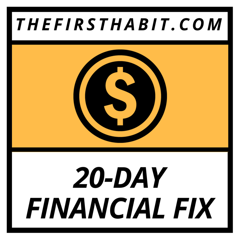 20-Day Financial Fix
